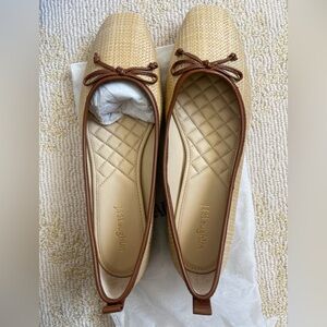 Brand New J. McLaughlin Beachwood Cognac Flats